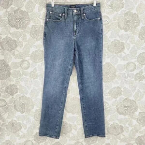 J. Crew Essential Straight Jeans High Rise Women's Size 26  1548